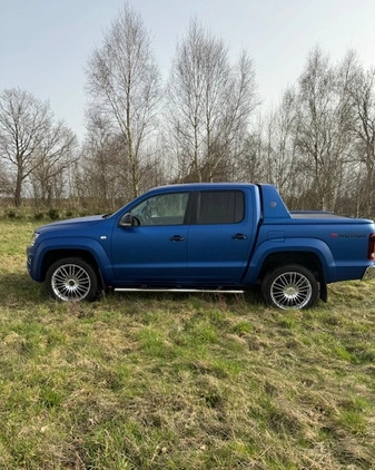 Volkswagen Amarok cena 155000 przebieg: 94541, rok produkcji 2018 z Karlino małe 232